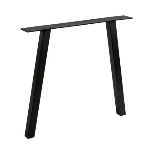 Tafel poot A-vorm metaal zwart