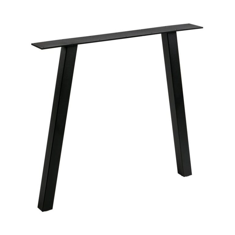 Tafel poot A-vorm metaal zwart