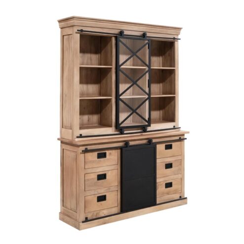 Vitrinekast Trenso Mangohout 160 cm