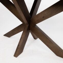 Woody Eettafel deens ovaal Bruin Acaciahout bruin 180 cm