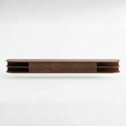 Luca zwevend Tv meubel Walnoot 250 cm