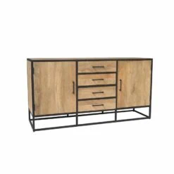Alaska Dressoir Mangohout 165cm