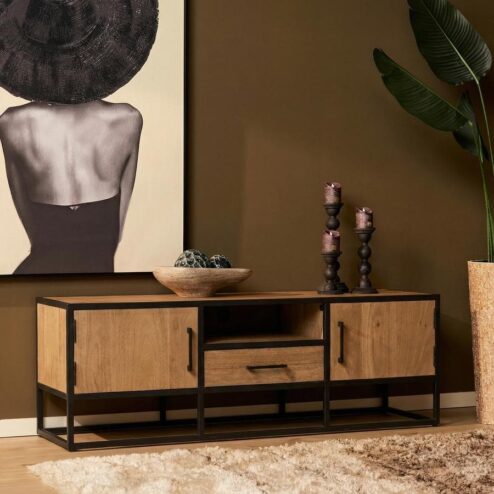 Alaska Tv meubel Mangohout 145cm