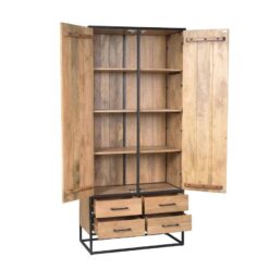 Alaska Wandkast Mangohout 90cm