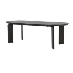 Allure Eettafel ovaal donkerbruin 220cm
