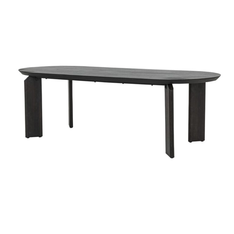 Allure Eettafel ovaal donkerbruin 220cm