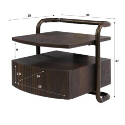 Bianca-zwevend-Nachtkastje-1-lade-Donkerbruin-39cm-9