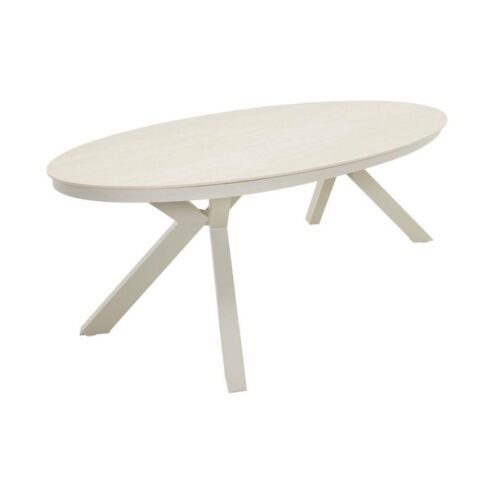 Davos Tuintafel Ovaal beige 220cm