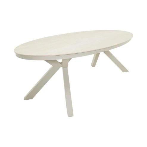 Davos Tuintafel Ovaal beige 220cm