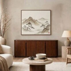 Dressoir Yama walnoot | 165cm