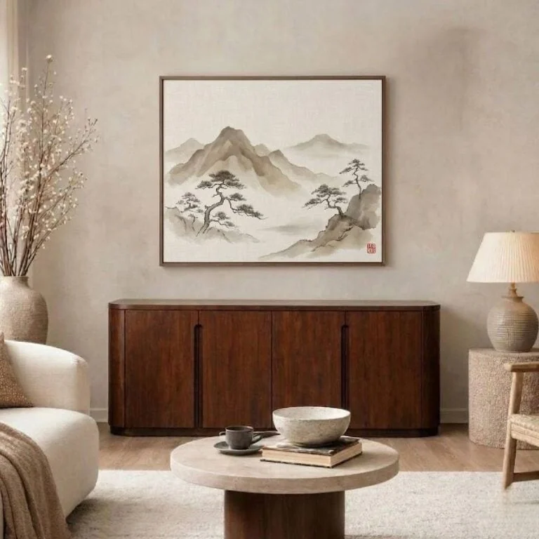 Dressoir Yama walnoot | 165cm