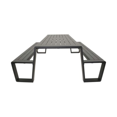 Estilo Picknickset antraciet 220cm