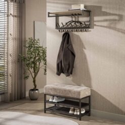 Fenna Schoenenbank Bruin|Zand 86cm