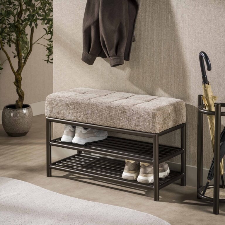 Fenna Schoenenbank Bruin|Zand 86cm