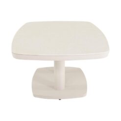 Geneva Loungetafel verstelbaar Deens ovaal beige 135cm