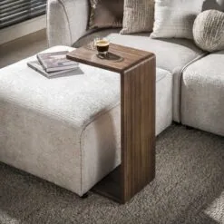 Jill Teak Bijzettafel Teakhout Espresso 40cm