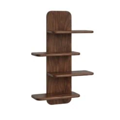 Juul Wandrek 4 planken walnoot