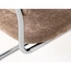 Kristel Eetkamerstoel taupe