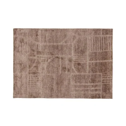 Lovi Vloerkleed Polyester/Katoen Taupe 170x240cm