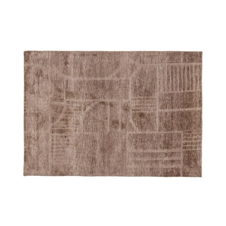 Lovi Vloerkleed Polyester/Katoen Taupe 170x240cm