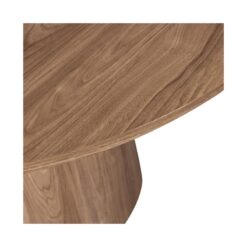 Maan Eettafel Rond MDF Walnoot 120cm