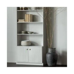 Madu Boekenkast Dennenhout Wolkengrijs 80cm