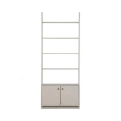 Madu Boekenkast Dennenhout Wolkengrijs 80cm