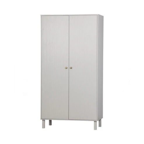 Madu Garderobekast Dennenhout Wolkengrijs 100cm