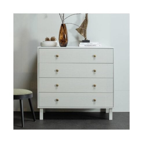 Madu Ladekast Dennenhout Wolkengrijs 94cm