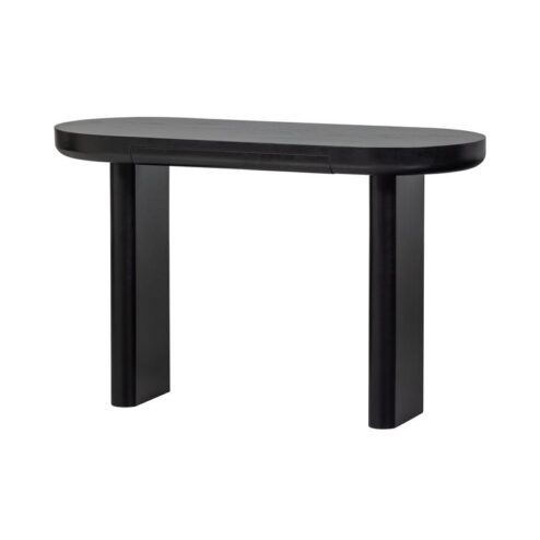 Mael Bureau Fineer Zwart 120cm