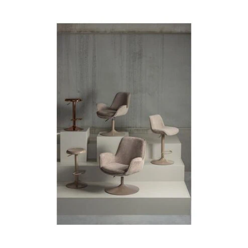 Marten Fauteuil stof Zand