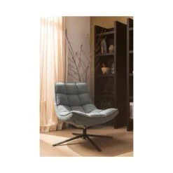 Maudi Draaifauteuil Blauw