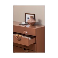 Merge Ladekast Eucalyptushout Oudroze 110cm