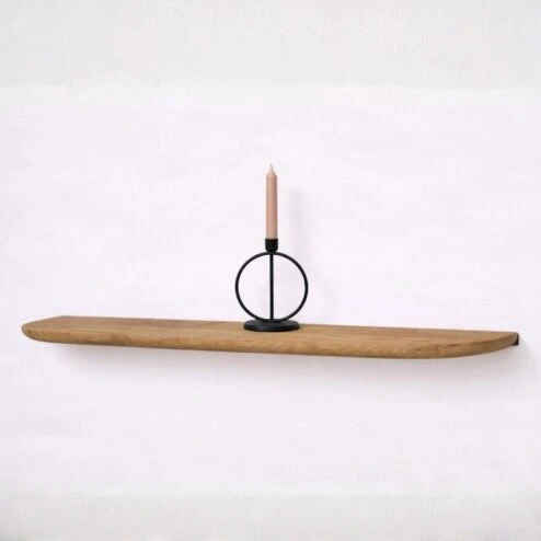 Mette Wandplank zwevend Naturel 100cm