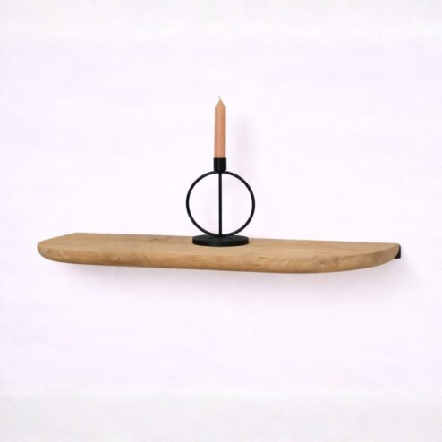 Mette Wandplank zwevend Naturel 60cm