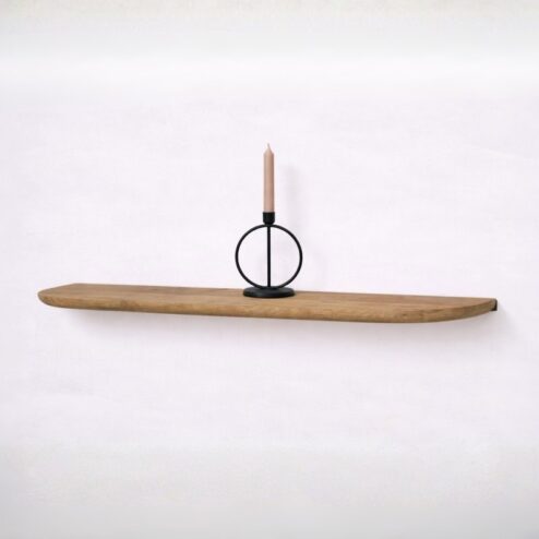 Mette Wandplank zwevend Naturel 80cm