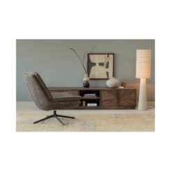 Milaro Draaifauteuil Bruin Melange