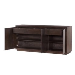 Mincio Dressoir bruin eikenfineer 176cm