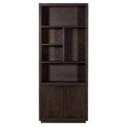 Mincio Vakkenkast bruin eikenfineer 90cm