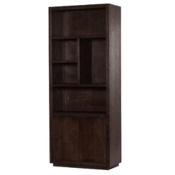 Mincio Vakkenkast bruin eikenfineer 90cm