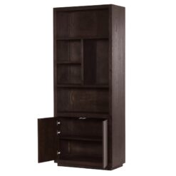 Mincio Vakkenkast bruin eikenfineer 90cm