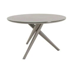 Mojito Tuintafel Rond keramisch taupe 120cm