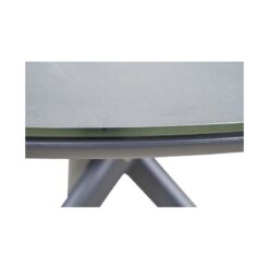 Mojito Tuintafel Rond keramisch zwart 120cm