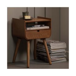 Nils Nachtkastje Hout Naturel 36cm