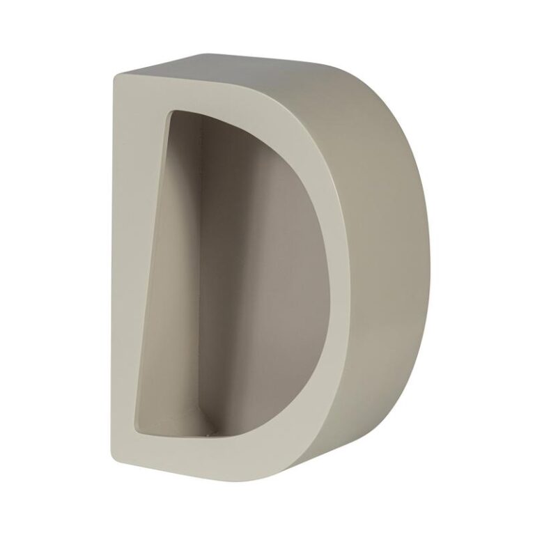 Noam Wanddeco Halfrond Hout Dust 24cm