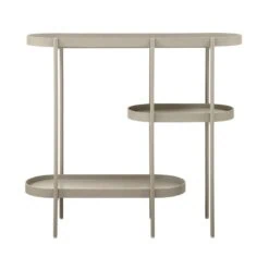 Noan Sidetable Hout/Metaal Antiek Beige 90cm