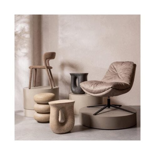 Noble Eetkamerstoel Zand Melange