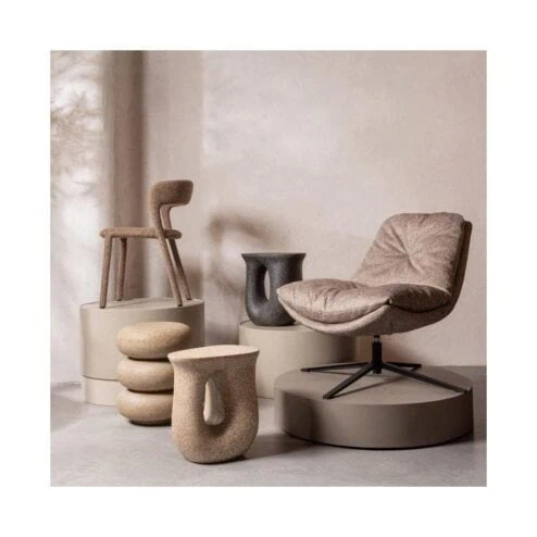 Noble Eetkamerstoel Zand Melange