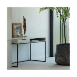 Nore Bureau Dennenhout Dust 130cm