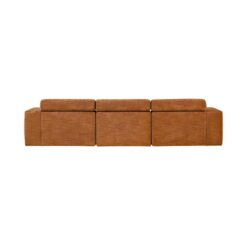 Novi Chaise Longue Bank Links Oranje Melange